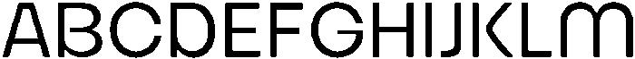 Bongkah Light otf (300) Font UPPERCASE