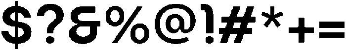 Bongkah Medium otf (500) Font OTHER CHARS