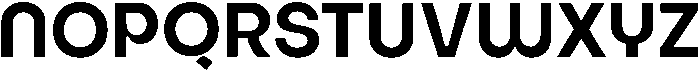 Bongkah Medium otf (500) Font UPPERCASE