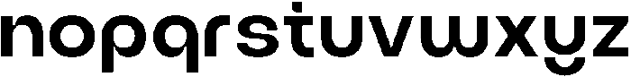 Bongkah Medium otf (500) Font LOWERCASE