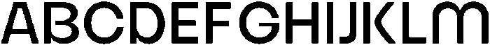 Bongkah Regular otf (400) Font UPPERCASE