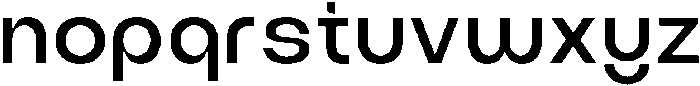 Bongkah Regular otf (400) Font LOWERCASE