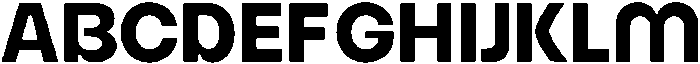 Bongkah Semi Bold otf (600) Font UPPERCASE
