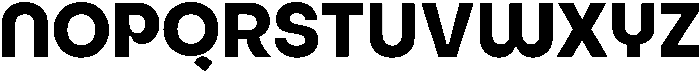 Bongkah Semi Bold otf (600) Font UPPERCASE