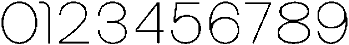 Bongkah Thin otf (100) Font OTHER CHARS