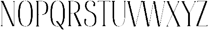 Bonheur Serif Regular otf (400) Font UPPERCASE