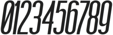 Boniksun SemiBold Expanded Italic otf (600) Font OTHER CHARS