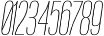 Boniksun Thin Italic otf (100) Font OTHER CHARS