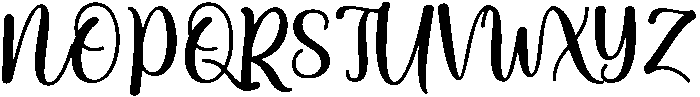 Bonita-Regular otf (400) Font UPPERCASE