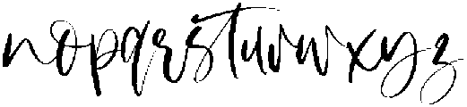 Bonjour Regular otf (400) Font LOWERCASE