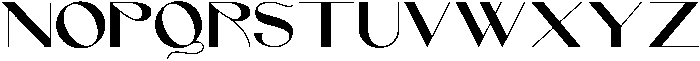Bonjour Regular otf (400) Font LOWERCASE
