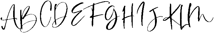 Bonjour Regular ttf (400) Font UPPERCASE