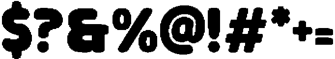 Bonmikku Regular otf (400) Font OTHER CHARS