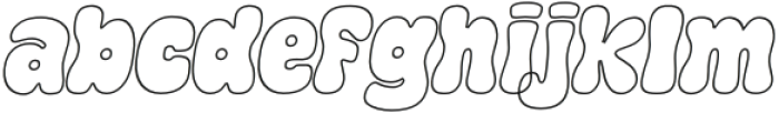 Bonquella Italic Outline otf (400) FONT