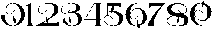 Bons Regular otf (400) Font OTHER CHARS