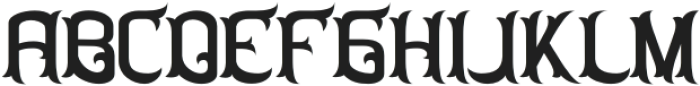 BonsGrome-Regular otf (400) Font UPPERCASE