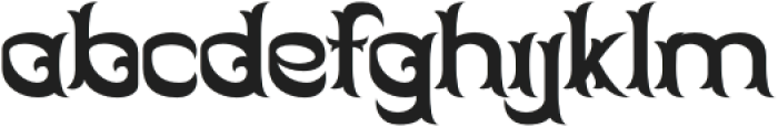 BonsGrome-Regular otf (400) Font LOWERCASE