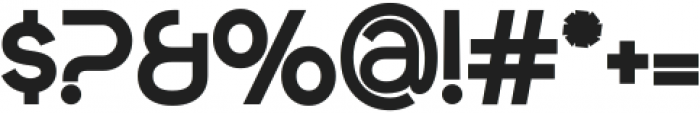 Bonwick Typeface Bold ttf (700) Font OTHER CHARS