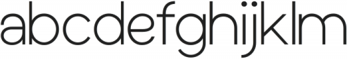 Bonwick Typeface ExtraLight ttf (200) Font LOWERCASE