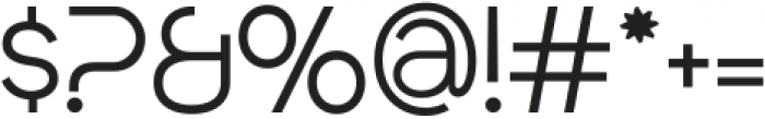 Bonwick Typeface Light ttf (300) Font OTHER CHARS