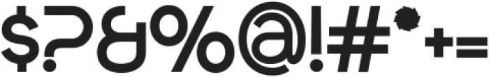 Bonwick Typeface SemiBold ttf (600) Font OTHER CHARS
