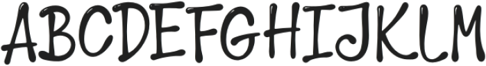 Bonyhumy otf (400) Font UPPERCASE