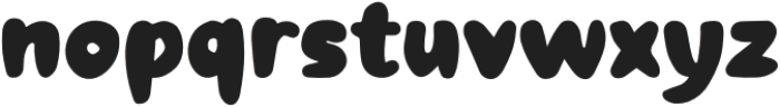 Boobian otf (400) Font LOWERCASE