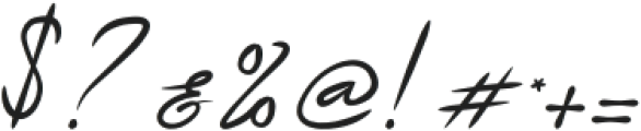 Boogenville Script otf (400) Font OTHER CHARS