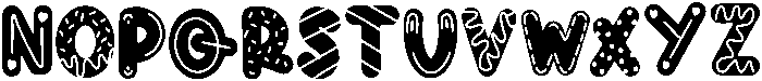 Boogie Regular otf (400) Font UPPERCASE