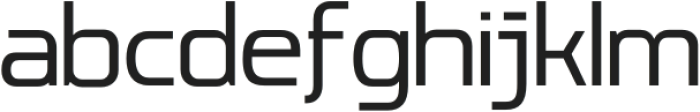 Boojero Regular otf (400) Font LOWERCASE