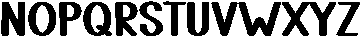 Book Blurb Regular otf (400) Font UPPERCASE