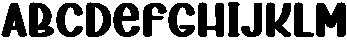 Book Launch Regular otf (400) Font UPPERCASE