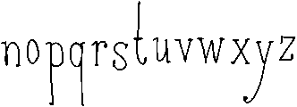 Book Lovers Society Bold Regular otf (400) Font LOWERCASE