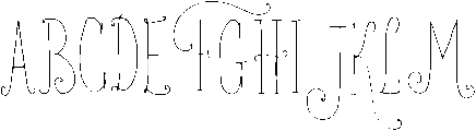 Book Lovers Society Regular otf (400) Font UPPERCASE