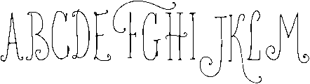 Book Lovers Society Semi Bold Regular otf (400) Font UPPERCASE