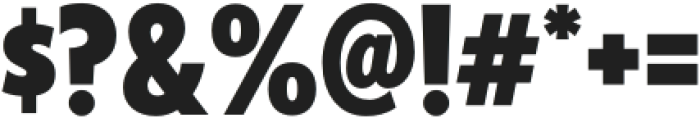 Bookable Sans Narrow Black otf (400) Font OTHER CHARS