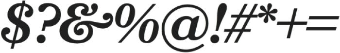 Bookmania Semibold Italic otf (400) Font OTHER CHARS