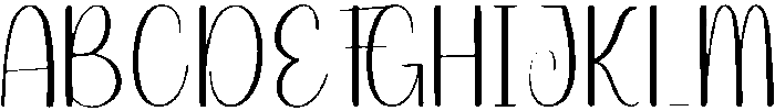 Bookmark Regular otf (400) Font UPPERCASE