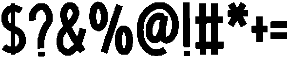 Bookmark Regular otf (400) Font OTHER CHARS
