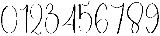 Bookmarks Regular otf (400) Font OTHER CHARS