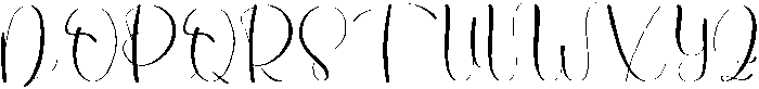 Bookmarks Regular otf (400) Font UPPERCASE