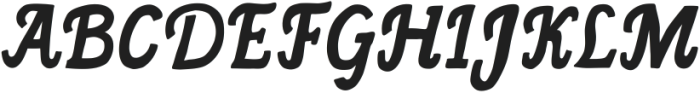 Booknerd Regular ttf (400) Font UPPERCASE
