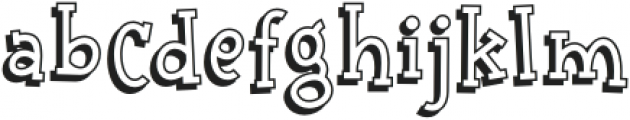 BookwormKid-Regular otf (400) Font LOWERCASE