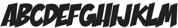 Boom Comic Font Regular otf (400) Font LOWERCASE