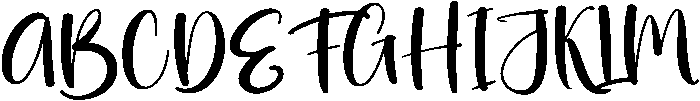 Boom Regular otf (400) Font UPPERCASE