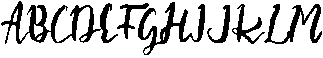 Boomerang Regular otf (400) Font UPPERCASE