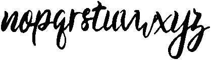 Boomerang Regular otf (400) Font LOWERCASE