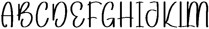 Booming Bold Regular otf (700) Font UPPERCASE