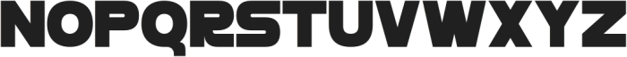 Boomme Regular otf (400) Font UPPERCASE