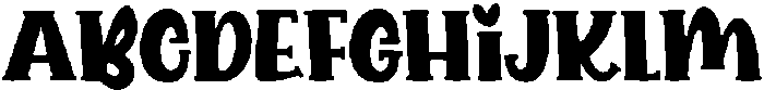 Boomster Regular otf (400) Font UPPERCASE